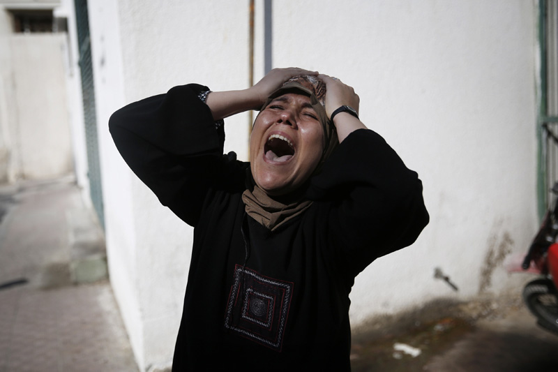 Gaza weeps in war woe