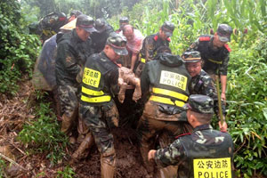 Rain-triggered landslide buries hundreds in India