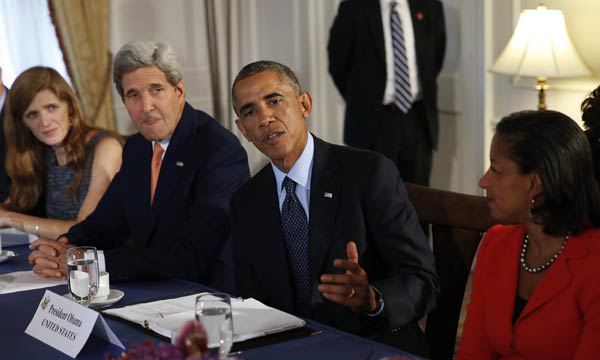 Obama urges further coalition efforts against IS