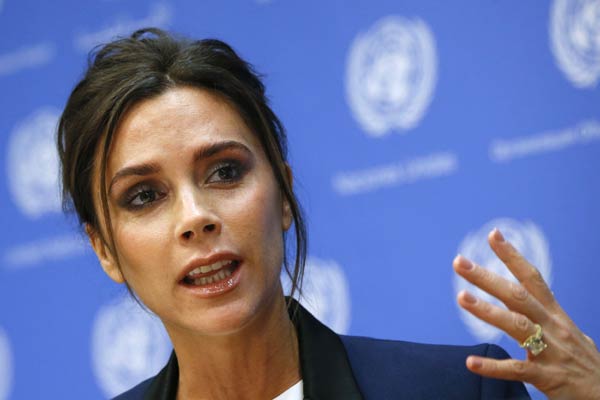 Victoria Beckham named as UNAIDS Goodwill Ambassador