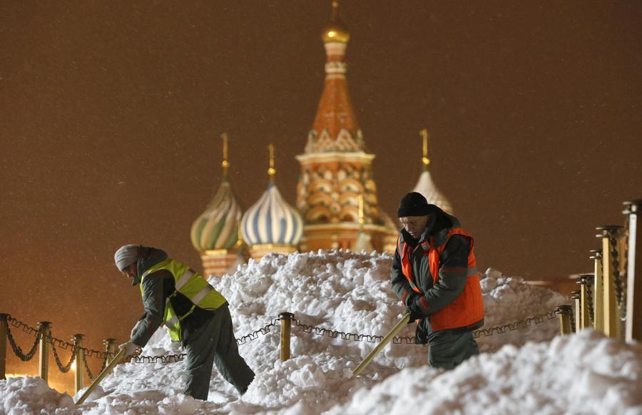 White Christmas in Moscow