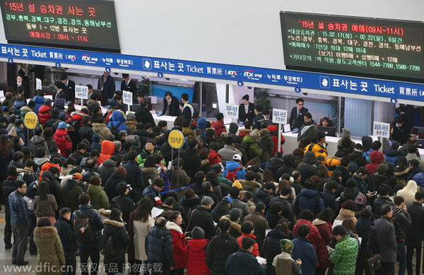 Lunar New Year tickets run hot in South Korea