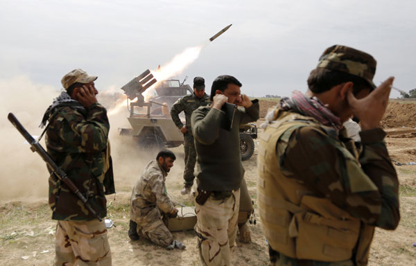 Iraqi forces free IS-held town in Salahudin province