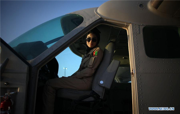 First female fixed-wing Air Force aviator in Afghanistan