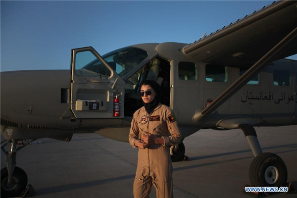 First female fixed-wing Air Force aviator in Afghanistan