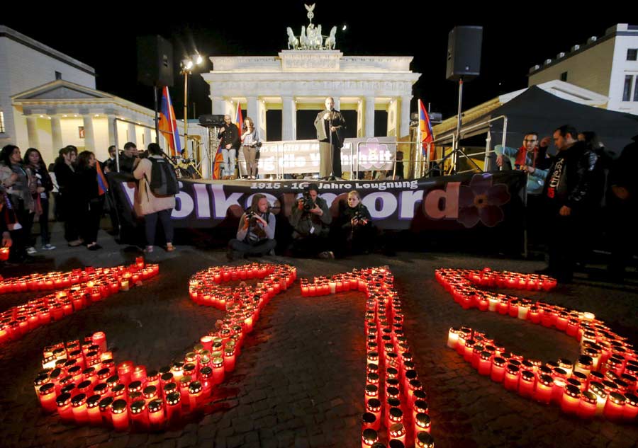 100th anniversary of Armenian massacre marked worldwide