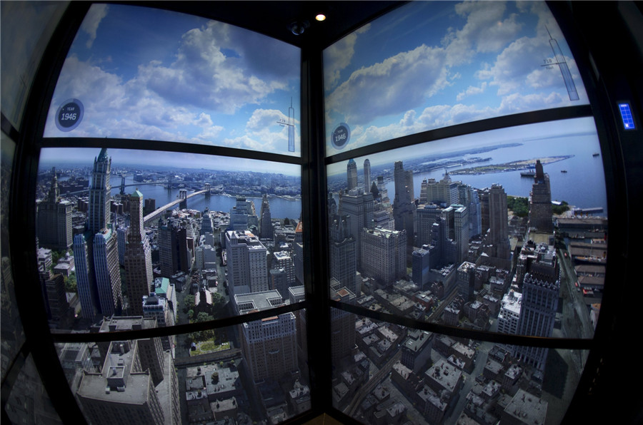 NYC's new One World Observatory offers sweeping views of Manhattan