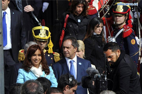 205th anniv. of Revolution of May marked in Argentina