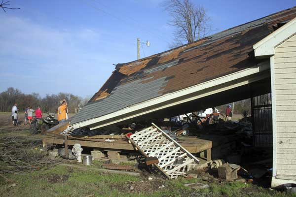 At least 11 killed as storms, tornadoes hit southern US states