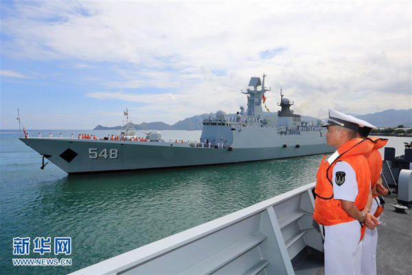 China's Navy warships pay first visit to Timor-Leste