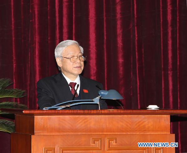 Nguyen Phu Trong re-elected as Vietnam's communist party chief