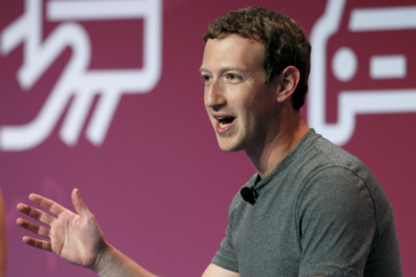 Facebook founder Zuckerberg calls for universal access to Internet