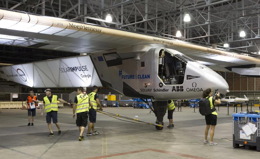 Solar Impulse 2 back in the air after battery upgrade