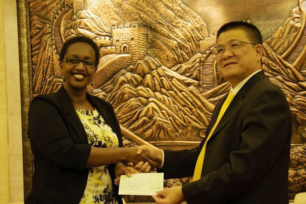 Chinese embassy to sponsor education for 108 Rwandan children<BR>