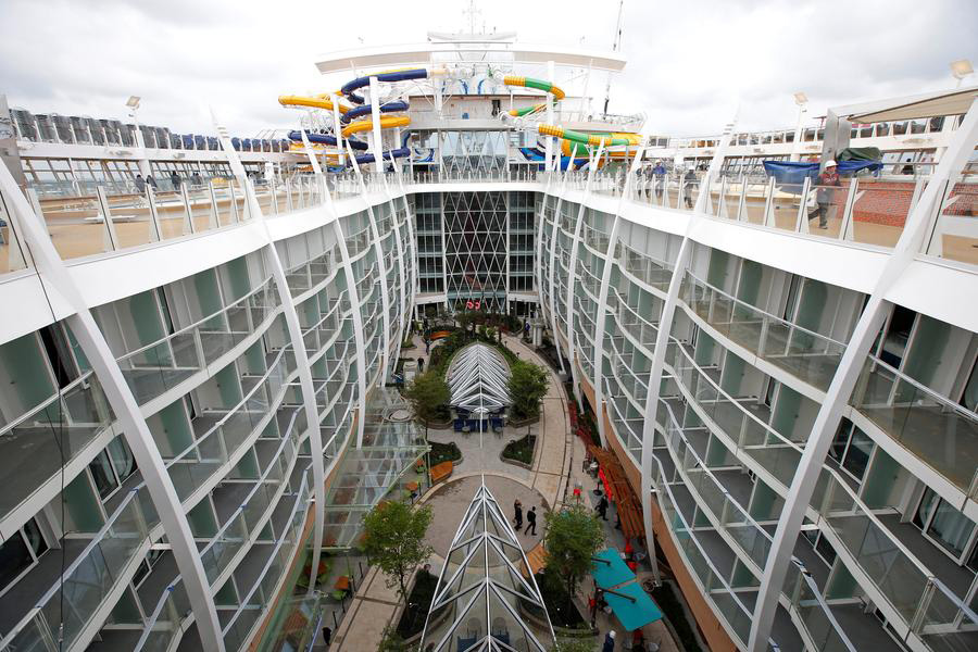 Biggest cruise ship handed over