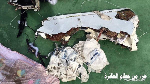 Debris from EgyptAir flight 804 found