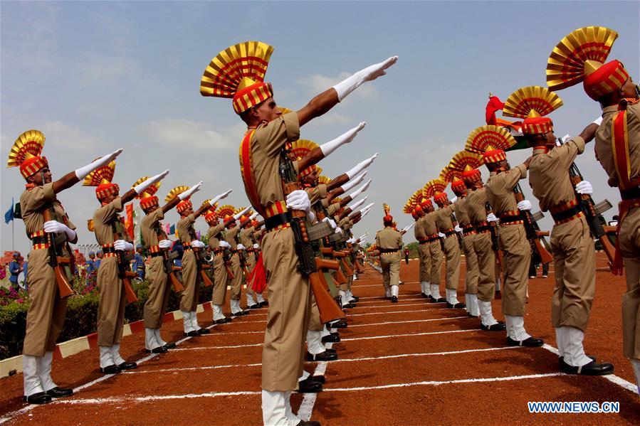 232 Indian cadets take part in parade in Bhopal