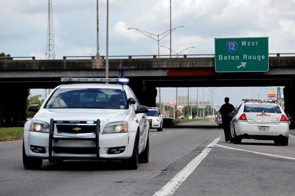 Three police officiers dead in shooting in US state of Louisiana: report