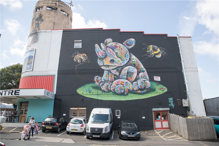 Europe's largest graffiti festival lights up Bristol