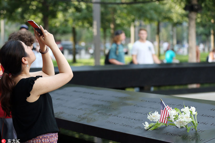 15th anniversary of 9/11 attacks marked in NYC