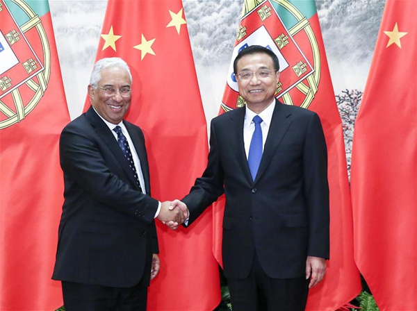 China, Portugal pledge to upgrade economic cooperation