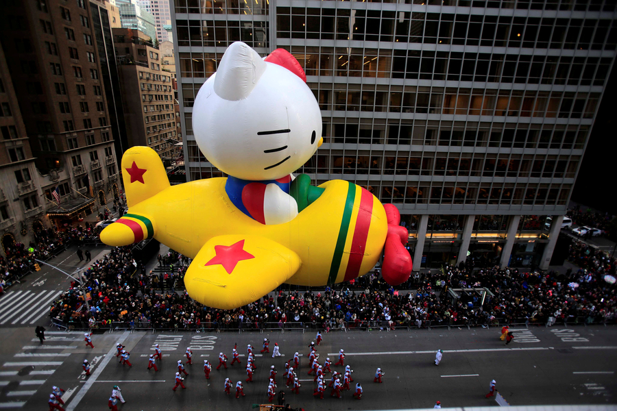 Thanksgiving parade celebrated in New York