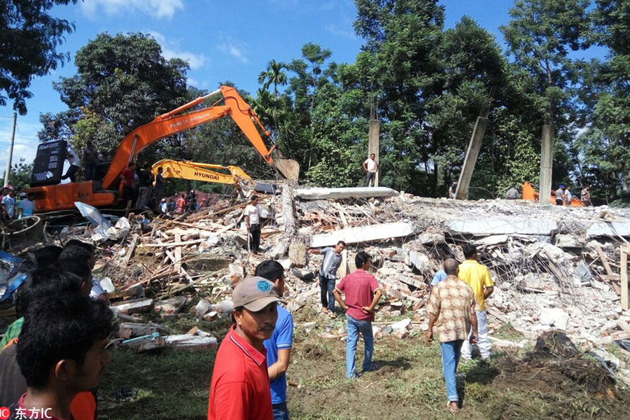 At least 25 killed in Indonesia's strong quake