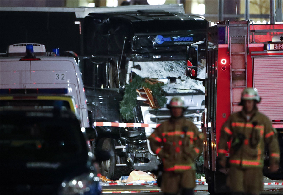 Nine die after truck ploughs into crowd in Berlin