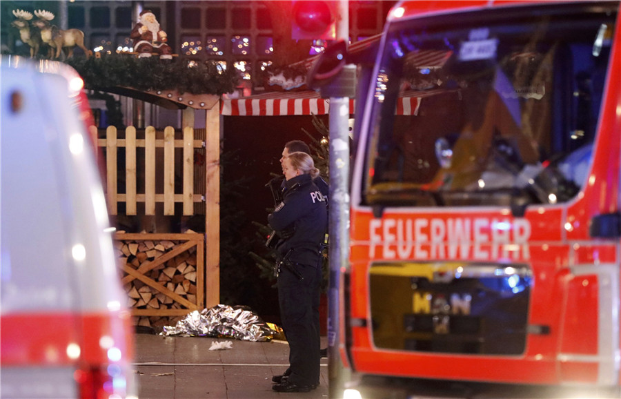 Nine die after truck ploughs into crowd in Berlin