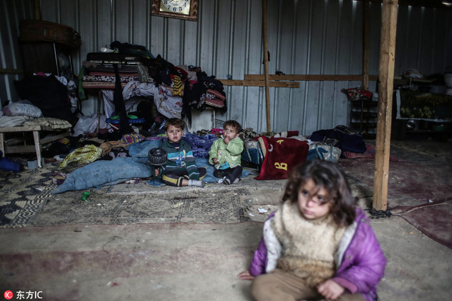 Faces in poverty-ravaged Gaza Strip