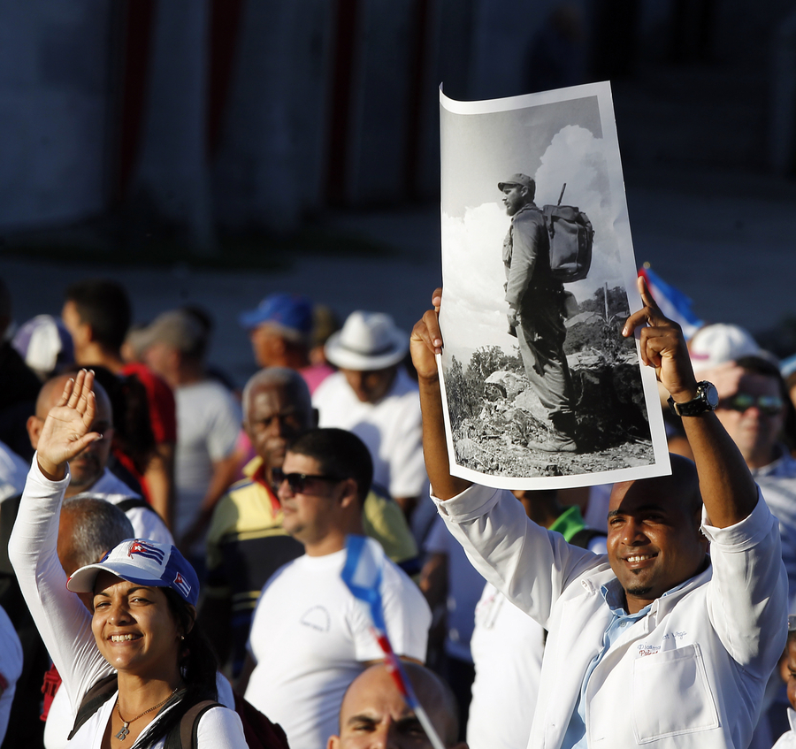 Big rally and military parade in Cuba to mark revolution