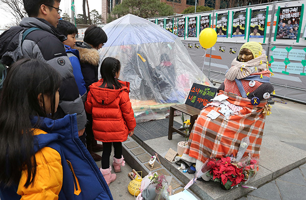 South Korean monk set self on fire over sex slave accord