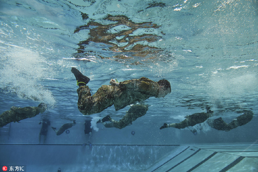 US air force captures allure from above and below