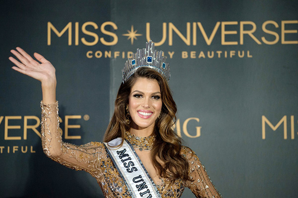 Miss France Iris Mittenaere crowned as Miss Universe