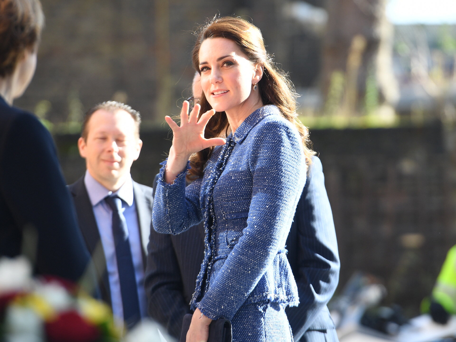 Duchess of Cambridge opens center for families of seriously ill children