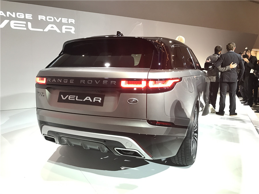 Range Rover Velar makes debut in London