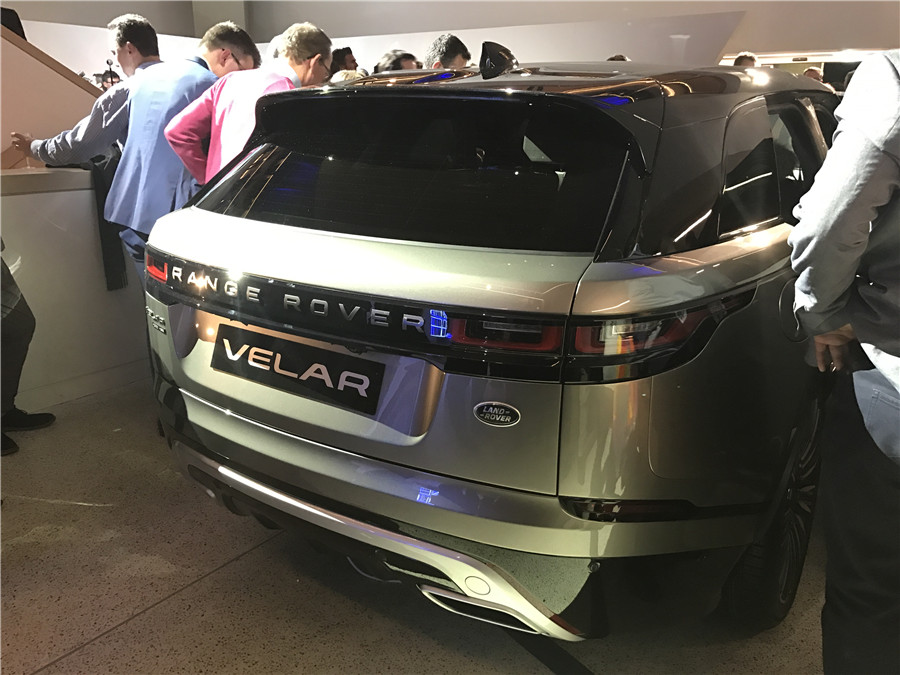 Range Rover Velar makes debut in London