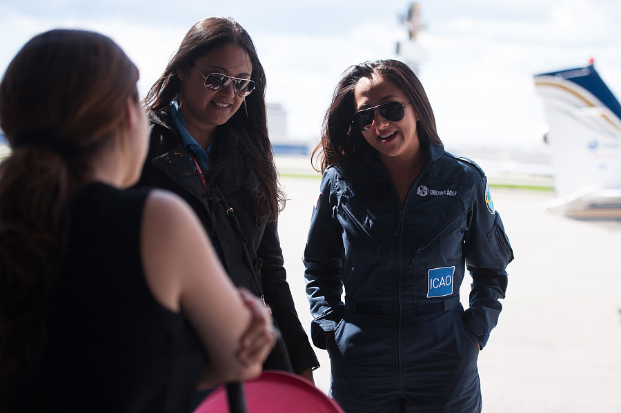 Afghan woman flies to inspire more women pilots