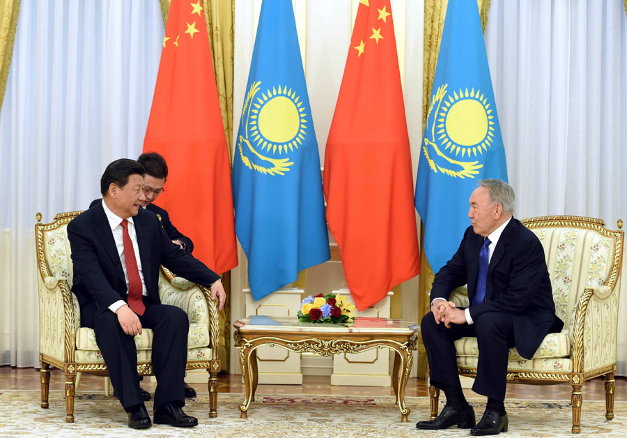 Ten moments of Xi-Nazarbayev meetings