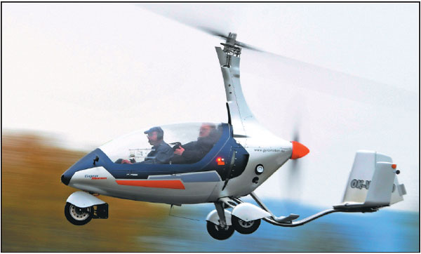 Czech 'GyroDrive' soars past rivals with copter-car hybrid