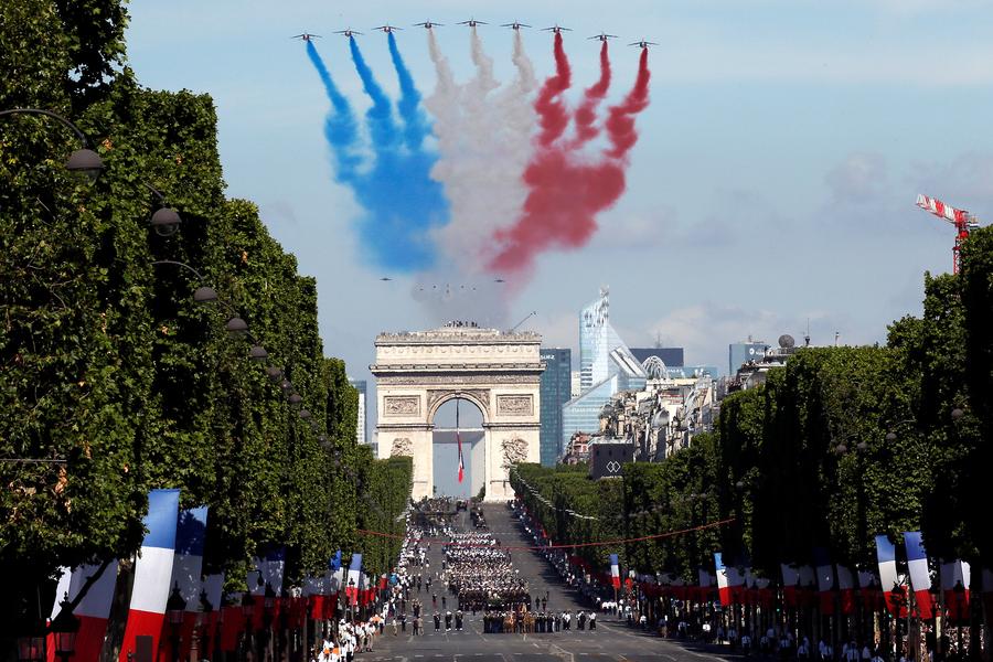 France celebrates Bastille Day