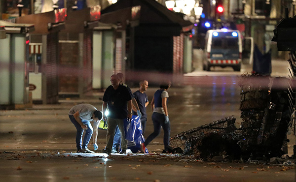 Hong Kong tourist slightly injured in terrorist attack in Barcelona