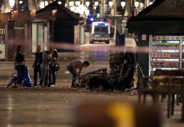 Police confirm at least 4 suspects dead in Barcelona terror attack