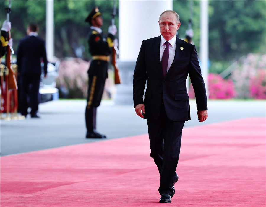 President Xi hosts leaders of BRICS countries in Xiamen