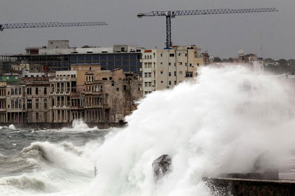 Irma menaces Florida's Gulf Coast after striking Cuba